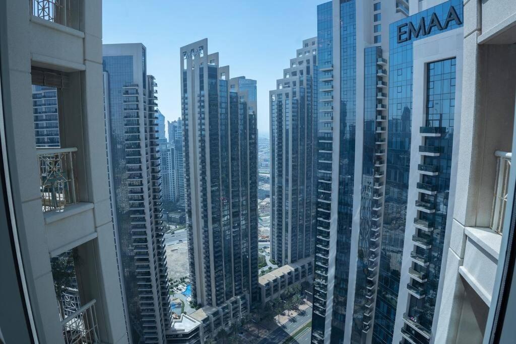 Apartamento Luxury Burj Khalifa View - Mins Walking Dubai Mall Exterior foto